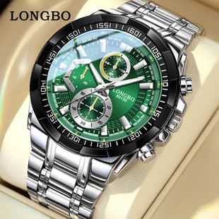Longbo new men's watch business fashion foreign trade TK cross-border hot-selling model direct from manufacturer 80135