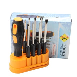Household 8-in -1 multi-function combination small screwdriver plum blossom screwdriver plum blossom screwdriver repair tool wholesale