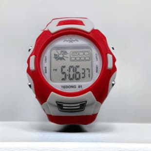 Multifunctional Children's Watch, Student Colorful Led Electronic Watch, Sports Watch Wholesale, Boys' Tech-Style Luminous Watch