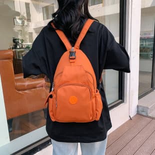Backpack Simple New Fashion Backpack Women Harajuku Casual Trendy Student School Bag Large Capacity Backpack