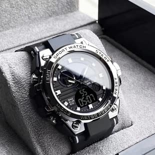 Foreign trade cross-border electronic watches ins high-value handsome junior high school students multi-functional youth outdoor sports