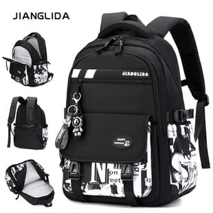 New Cross-Border Men's Travel Backpack Outdoor Travel Lightweight Large-Capacity Backpack Student Junior High School Student School Bag